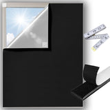 28 x Brand New TAKUZA window darkening 1m x 1.45m, roof window darkening with Velcro, sun protection 100 blackout, roller blind without drilling, can be freely cut to the desired size - RRP €379.68