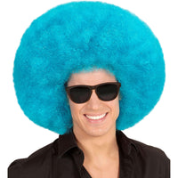 1 x RAW Customer Returns WIDMANN MILANO PARTY FASHION - Afro wig, curly wig, Disco Fever, 60s 70s, Carnival - RRP €8.49