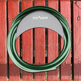 1 x RAW Customer Returns FLORA GUARD hose holder, garden hose holder, metal, wall hose holder, corrosion-resistant hose holder and rust-proof hose rack with screws and expansion screw gray  - RRP €17.99