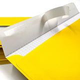 1 x RAW Customer Returns umschlag-discount - 50 envelopes with window, yellow, sulphur yellow, DIN long 220 x 110 mm, self-adhesive strip, window envelopes - RRP €13.1