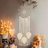 19 x Brand New Nice Dream Large Dream Catcher, Macram Wall Hanging for Room, Handmade Cotton Tassel for Wedding Decoration - RRP €325.66