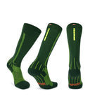 1 x RAW Customer Returns DANISH ENDURANCE 1 or 2 Pack Compression Socks for Women and Men, Sport, Running, Recovery Green Yellow 39-42 - RRP €26.95