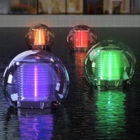 1 x RAW Customer Returns Solar floating flame pool lighting, flame light pool accessories pond lighting, solar floating ball pool light water light, solar lamps decoration for outside balcony pond garden flowers 2 pieces  - RRP €20.16