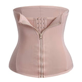 1 x RAW Customer Returns Bafully Body Shaper for women, with 3 rows of hooks and beige zipper. XL - RRP €24.99