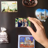 1 x RAW Customer Returns MATANA 20 Fridge Magnets 7x5cm - Transparent, Blank Magnetic Photo Frames for Picture Inserts - RRP €11.99