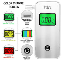 1 x RAW Customer Returns BLO Alcohol Tester Police Accurate with Mouthpieces - Alcohol Tester Easy to Use Breath Alcohol Meter - Quick Result Breath Alcohol Tester Executive  - RRP €49.61