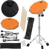 1 x RAW Customer Returns Slint Practice Drum Pad Snare Drum Stand Drum Sticks - Double-Sided 30 cm Drum Pad Set 10 cm Snare Drum - Quiet Drum Pad Set, Drum Pad Stand Drum Sticks - Drum Kit Adults Children - RRP €58.57