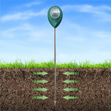 2 x RAW Customer Returns Long probe for deep use Soil moisture meter, soil moisture meter, hygrometer for garden agriculture, soil tester, no batteries required - RRP €27.98