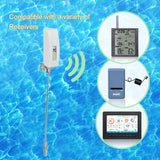 1 x RAW Customer Returns ECOWITT Pool Thermometer, Digital Waterproof Water Temperature Sensor with LCD Display, Easy to Assemble, 10ft Cable Sensor for Swimming Pools, Hot Tubs, Spas, Bath Water, Fish Ponds WN34 - RRP €35.4