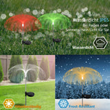 1 x RAW Customer Returns Forlivese solar lamps for outdoor garden, 2 pieces jellyfish solar lights for outdoors with 7 colors, solar fireworks for outdoors waterproof IP65, solar garden lights for outdoors, terrace, yard - RRP €18.99