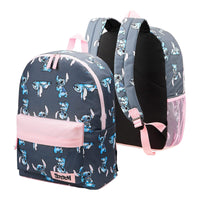 1 x RAW Customer Returns Disney Official Stitch Girls Backpack Blue Pink  - RRP €24.64