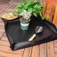 14 x Brand New Large Plant Repotting Mat, Plant Gardening Mat, Gardening Mat, 29.5 x 29.5 Thickened Waterproof Foldable Indoor Plant Grow Mat Black  - RRP €319.2