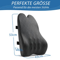 1 x RAW Customer Returns SKYNY Orthopedic Seat Cushion Ergonomic Seat Cushion for Office Chair Wheelchair Desk,Comfort Chair Seat Cushion,Coccyx Wedge Cushion for Hip Back Sciatica Hemorrhoid Pain Relief - RRP €26.77