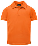 1 x RAW Customer Returns igeekwell Boys Children Polo Shirt Short Sleeve Summer Casual Boys Polo T-Shirt Breathable and Sweat-wicking Sports Children Golf Polo Shirt Orange-L  - RRP €17.14