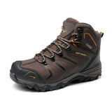 1 x RAW Customer Returns NORTIV 8 Men s Trekking Shoes Hiking Shoes Outdoor Shoes Hiking Boots Waterproof Hiking Boots Climbing Shoes Mountaineering Climbing Hiking Shoes BROWN BLACK BROWN 160448 M-E Size 44 EUR  - RRP €59.09