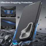 1 x RAW Customer Returns Nillkin Case Compatible with Samsung Galaxy S24 Ultra 6.8 Inch , Camera Protection CamShield Prop Mobile Phone Case with Magnetic Camera Cover Stand, Anti-Spy Armor Protective Case, Black - RRP €22.18