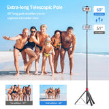 1 x RAW Customer Returns ATUMTEK Selfie Stick 150CM 3 in 1 Selfie Stick Bluetooth Telescopic Selfie Stick Tripod with Removable Remote Control Phone Tripod for iPhone 13 Pro Max, Samsung and other Smartphones Red - RRP €41.8