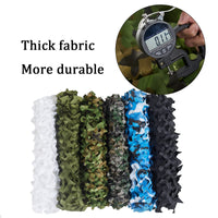 2 x Brand New Sensong Woodland Camouflage Netting 1.5 x 8 M Roll of Camouflage Netting for Woodland Landscape Decoration Hunting Camping - RRP €59.98