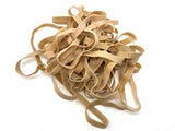 1 x RAW Customer Returns Progom - rubber bands - 400 225 mm x 10 mm - natural - 1kg bag - RRP €19.88