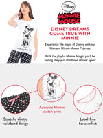 1 x RAW Customer Returns Disney Pajamas Women s Cotton Minnie Mouse Pajamas - Size L - RRP €23.15