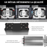 1 x RAW Customer Returns Thermalright Assassin King 120 MINI V2 CPU Air Cooler with 5 6mm HeatPipes, 120mm TL-D12B PWM Fan CPU Cooler, AGHP 4th Technology, for AMD AM4 AM5 Intel 1700 1150 1151 1200,LGA17XX PC Cooler - RRP €19.99