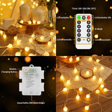 4 x RAW Customer Returns LED fairy lights outdoor, 1000 LED 30m fairy lights indoor warm white 8 modes with remote control and timer, IP44 waterproof outdoor fairy lights Christmas tree fairy lights Christmas decoration - RRP €133.04