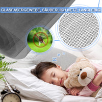 1 x RAW Customer Returns Magnetic Mosquito Net for Window, Slot Model, Maximum Size, 150 x 180cm, Fiberglass Mesh, Easy Installation, Prevent Insects, Flies, Mosquitoes from Entering the Room - RRP €32.99