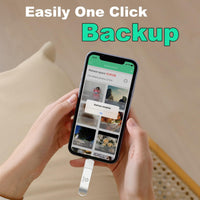 1 x RAW Customer Returns MFi Certified 128GB Photo Stick iPhone Storage USB Lightning Stick iPad Memory Stick iPhone Storage Flash Drive for iPhone Data Storage Storage Expansion for iPhone iPad Backup Stick - RRP €49.1