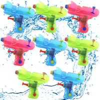 1 x Brand New TOPJOWGA Water Gun Children Squirt Gun Water Set, 6 Pieces Small Water Gun, Mini Water Guns Beach Water Gun Water Gun, Water Blaster Toy for Summer Outdoor Parties - RRP €8.1