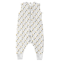 1 x RAW Customer Returns Sweety Fox winter sleeping bag with feet 2.5 tog - 100 organic cotton OEKO-TEX certified pollutant-free - winter sleeping bag with feet - pijama yellow, 80 cm  - RRP €25.7