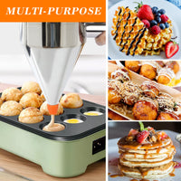 1 x RAW Customer Returns Sopito Batter Dispenser, 600ml Pancake Batter Dispenser Stainless Steel Batter Portioner Multi-Caliber Stainless Steel Funnel Cake Dispenser with Stand Great for Pancake Desserts - RRP €22.61