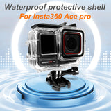 1 x RAW Customer Returns Diving Case for Insta360 Ace Pro, Underwater Diving Protective Case, Waterproof up to 60m, with Mount Accessories - RRP €26.11