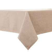 2 x RAW Customer Returns BALCONY FALCON Tablecloth Square Waterproof Tablecloth Linen Look Tablecloth Washable Tablecloth Linen Table Runner Table Linen Square - RRP €121.98