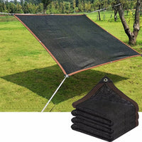 1 x RAW Customer Returns QOFLY Garden Shade Net Shade Net, 2x3m Shade Net with Eyelets 90 -95 UV Resistant, for Garden Plant Greenhouse Barn Outdoor Yard Roof Cooling - RRP €19.73