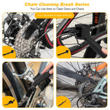 2 x RAW Customer Returns 12 IN 1 bicycle cleaning brush kits, CEVILLAE bicycle cleaning set chain cleaner bicycle care set for MTB road bike bicycle chain crank tire chainring cycling rims chain brush - RRP €37.98