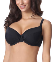 1 x RAW Customer Returns Merry Style Women s Bikini Top P618 Black 9240 , 85 D  - RRP €47.39