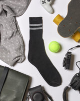 1 x RAW Customer Returns Basic Treasure 20 pairs of tennis socks, unisex sports socks, soft cotton, men s socks and women s socks, leisure and sports black, 39 42  - RRP €23.76