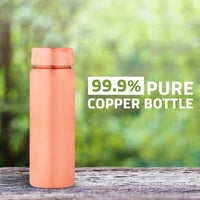 1 x RAW Customer Returns NORMAN JR Hammered Copper Water Bottle 1L Large - Gift Pack of 3, an Ayurvedic vessel made of pure copper - helps you drink more water with many health benefits - RRP €70.58