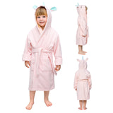 1 x RAW Customer Returns Twinzen Unicorn Bath Robe for Boys and Girls - Size 1-12 Years 86-152 cm - OEKO-TEX Certified Robe Without Chemical Products - 100 Cotton - RRP €29.5