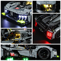 1 x RAW Customer Returns YEABRICKS LED Light for Lego-42156 Technic Peugeot 9X8 24H Le Mans Hybrid Hypercar Building Blocks Model Lego Set Not Included  - RRP €25.33