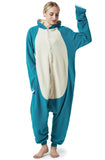 1 x RAW Customer Returns Snorlax Costume Snorlax Onesie Jumpsuit Animal Relax Costume Women Men Pajamas Carnival Halloween Pajamas Cosplay Adult Carnival One-Piece Smile XL - RRP €26.21