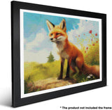 1 x Brand New Ginfonr DIY Diamond Painting Accessories Fox Flower Set Full, 5D Diamond Painting Animals Pictures Kit Crystal Rhinestone Embroidery Decoration For Home Wall D cor 30x40cm - RRP €20.4