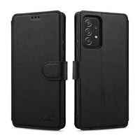 1 x Brand New Keallce for Samsung Galaxy A52 5G case, mobile phone leather case PU leather case wallet mobile phone case cover compatible with Samsung Galaxy A52 5G leather case-6.5 , black - RRP €16.94