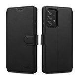 1 x Brand New Keallce for Samsung Galaxy A52 5G case, mobile phone leather case PU leather case wallet mobile phone case cover compatible with Samsung Galaxy A52 5G leather case-6.5 , black - RRP €16.94