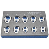 1 x RAW Customer Returns CCLIFE 10-piece crowfoot wrench crowfoot wrench socket wrench 3 8 10-22mm, alloy steel - RRP €23.84