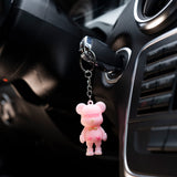 7 x Brand New Perfekto24 Bear Keychain - Key Chain - Pet Keychain - Car Keychain - Keychain with bear motifs Pink  - RRP €151.2