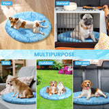 1 x RAW Customer Returns Yerloa Cooling Mat Dog Upgrade Pet Cooling Mat for Dogs Cats, Cooling Mat Cat with Non-Toxic Gel, Washable Comfortable Pet Mat for All Pets, Summer Keep Your Pet Cool, 61 61cm - RRP €19.67