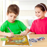 2 x Brand New RICUVED Cartoon Diamond Painting Pictures, 5D Pumpkin Diamond Painting Pictures Adults Diamond Painting Pictures Set Full Drill Diamond Painting Cross Embroidery Painting Set 30x40cm - RRP €40.8