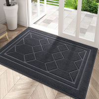 1 x Brand New DEXI doormat 120 x 180 cm, non-slip dirt trapper mat for indoor and outdoor use, washable front door mat, doormat, carpets, entrance carpet, brown - RRP €69.53