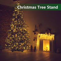 1 x RAW Customer Returns Metal Christmas tree stand, 5 sizes diameter, universal artificial Christmas tree holder for 60 to 300cm, robust Christmas tree base, foldable stand for Christmas tree up to 50kg - RRP €35.28